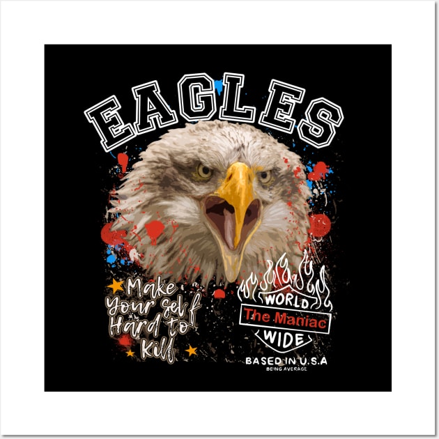 Eagles Wall Art by BAYAU STORE